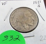 1931-S Buffalo Nickel