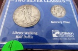 1944 Half Dollar, 1943-D Dime