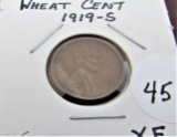 1919-S Wheat Cent
