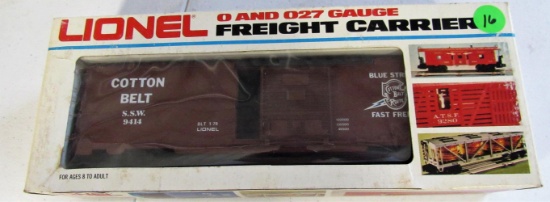 Lionel Cotton Belt box Car