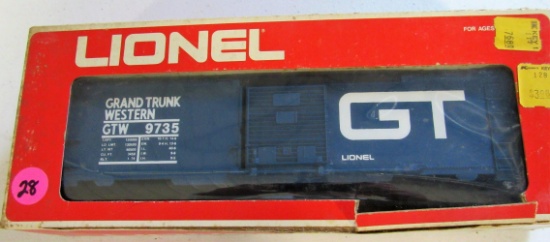 Lionel Grand Trunk Boxcar