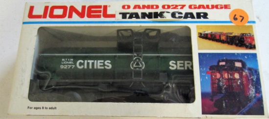 Lionel Cities Service Tank car