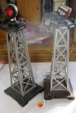 Lionel Beacon towers (2 each)