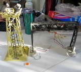 Lionel Flood light tower and truss