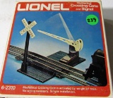 Lionel mechanical Crossing Cate and Signal