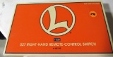 Lionel right hand remote switch