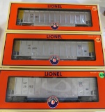 Lionel Union Pacific Bathrub Gondola 3-pack