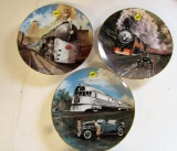3 train plate collection