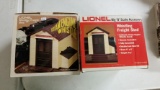Lionel Whistle Freight Shed (2 in lot)