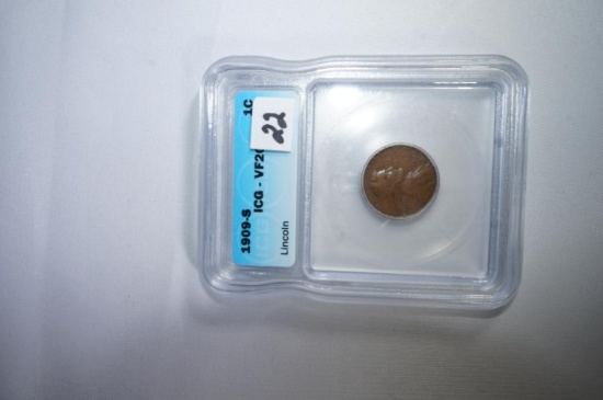 1909S Lincoln  cent