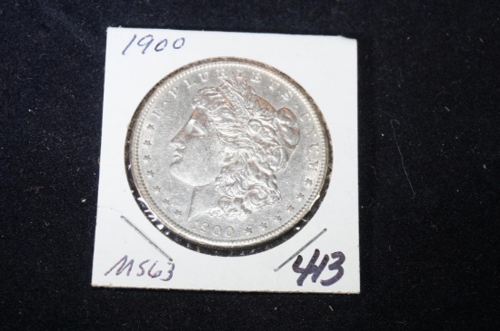 1900 Morgan dollar