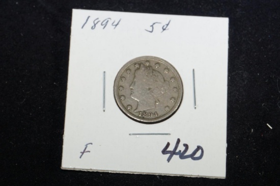 1894 "V" nickel