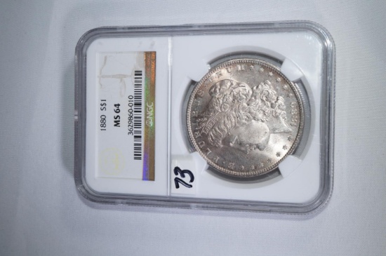 1880 Morgan dollar