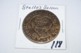 Stella's Saloon brothel token