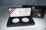 2018 WWI Centenniel Silver dollar & marine Corps medal set