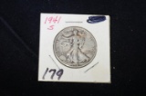 1941S Walking Liberty Half