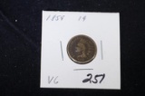 1859 indian head penny