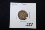 1862 indian head penny