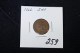 1866 indian head penny
