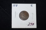 1878 indian head penny