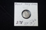 1832 Bust half dime