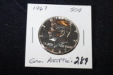 1967 Kennedy half