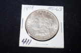 1898 Morgan dollar