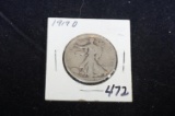 1919D Walking Liberty Half