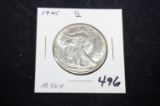 1945 Walking Liberty half