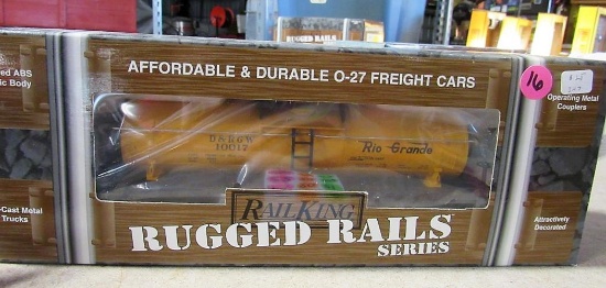 Rail King Affordable & Durable O-27 Freight Cars