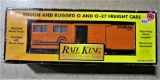 Rail King Contail Crane Tentder Car