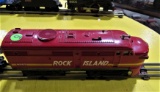 Virginian VGN 6456-1, Rock Island 8563 on track