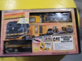 Rail King Caterpillar Freight set