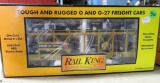 Rail King Pennsylvania Auto Carrier Flat Car w/ PA Police Car