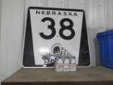 Highway 38 Road Sign
