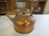 Large copper tea pot