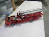 Toy ladder fire truck
