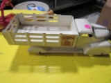 Marcrest Dairy Tin Toy Livestock Truck