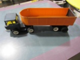 Tin Toy Semi Truck