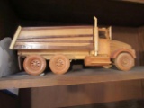 Wood Carved Truck