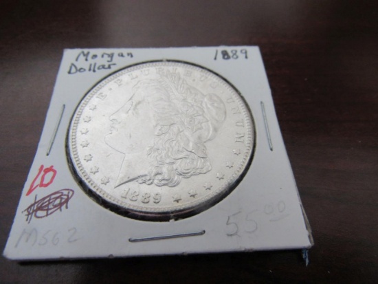 1889-P Silver Dollar