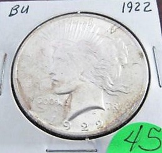 1922 Peace Dollar