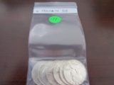 Bag of 6 Franklin Halves