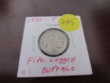 1930 Five Legged Buffalo Nickel