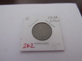 1873 Open 3 Indian Head Cent