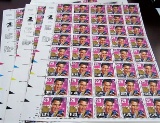 (4) Rare Elvis Mint Sheet