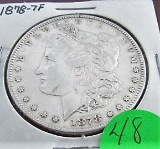 1878-7F Morgan Dollar