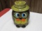 green owl cookie jar