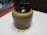 two tone salt glazed crock jug