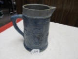 Flemishware blue crock pitcher